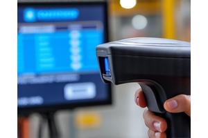 의료기기 시리얼 넘버 바코드 스캔 이미지