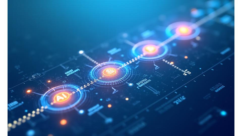 공급망 디지털 전환 상세 로드맵 인포그래픽