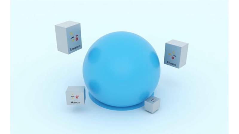 서비스 책임 범위를 시각적으로 나타내는 보호막 다이어그램. 중요한 면책 조항이 옅게 표시되어 위험 관리 및 법적 보호를 의미합니다.